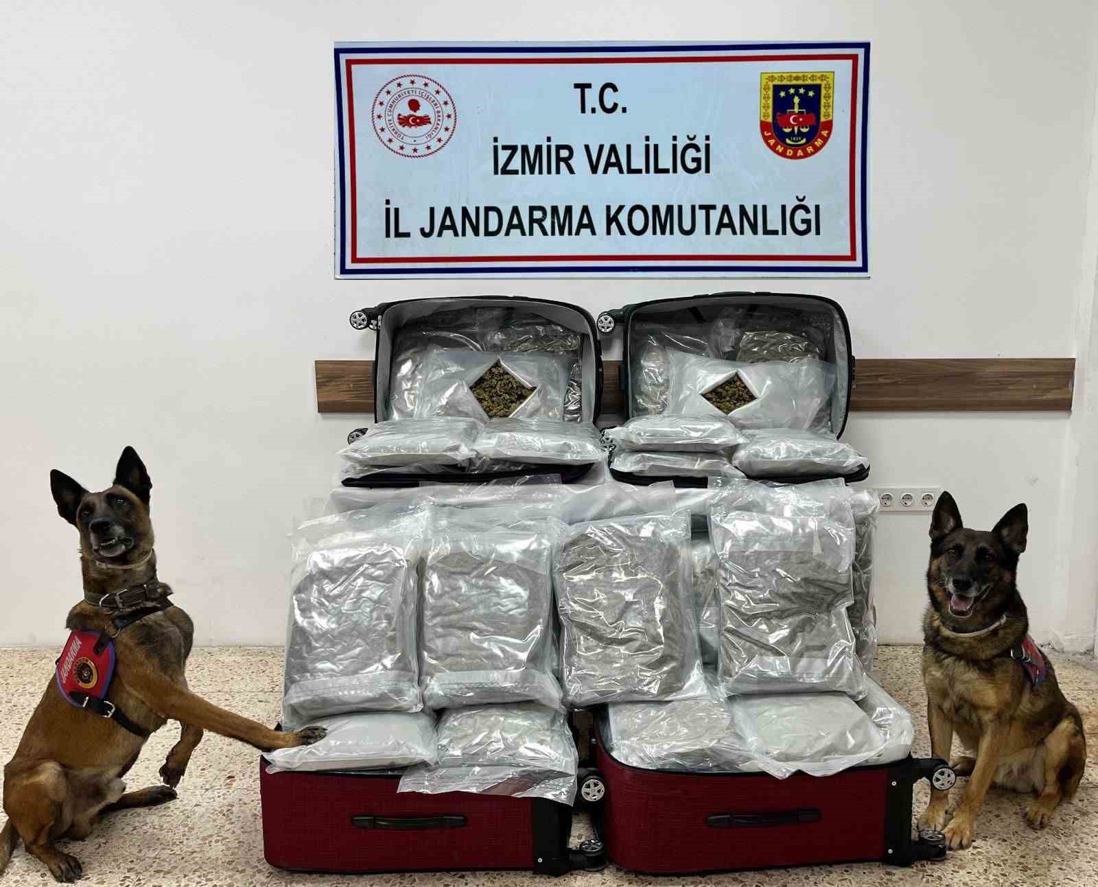 İzmir’de uyuşturucu ticaretine Jandarmadan geçit yok