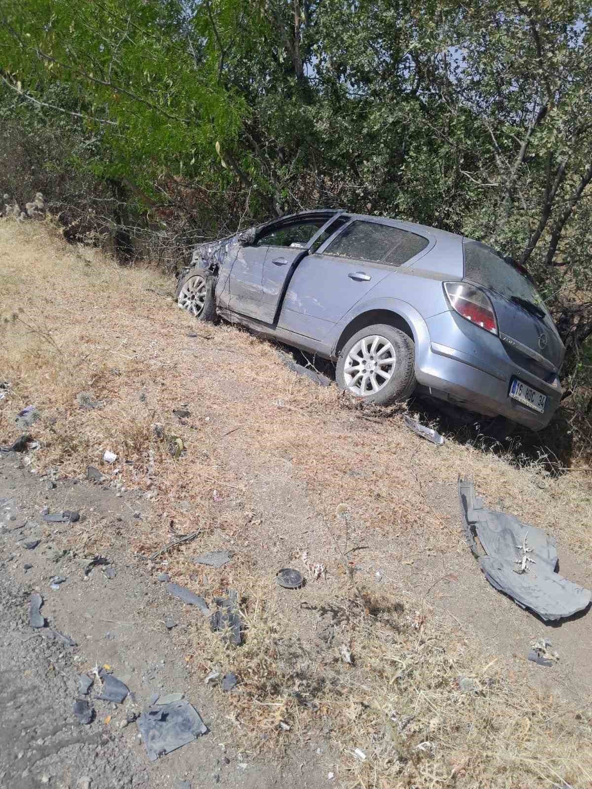 Elazığ’da trafik kazası: 2 yaralı
