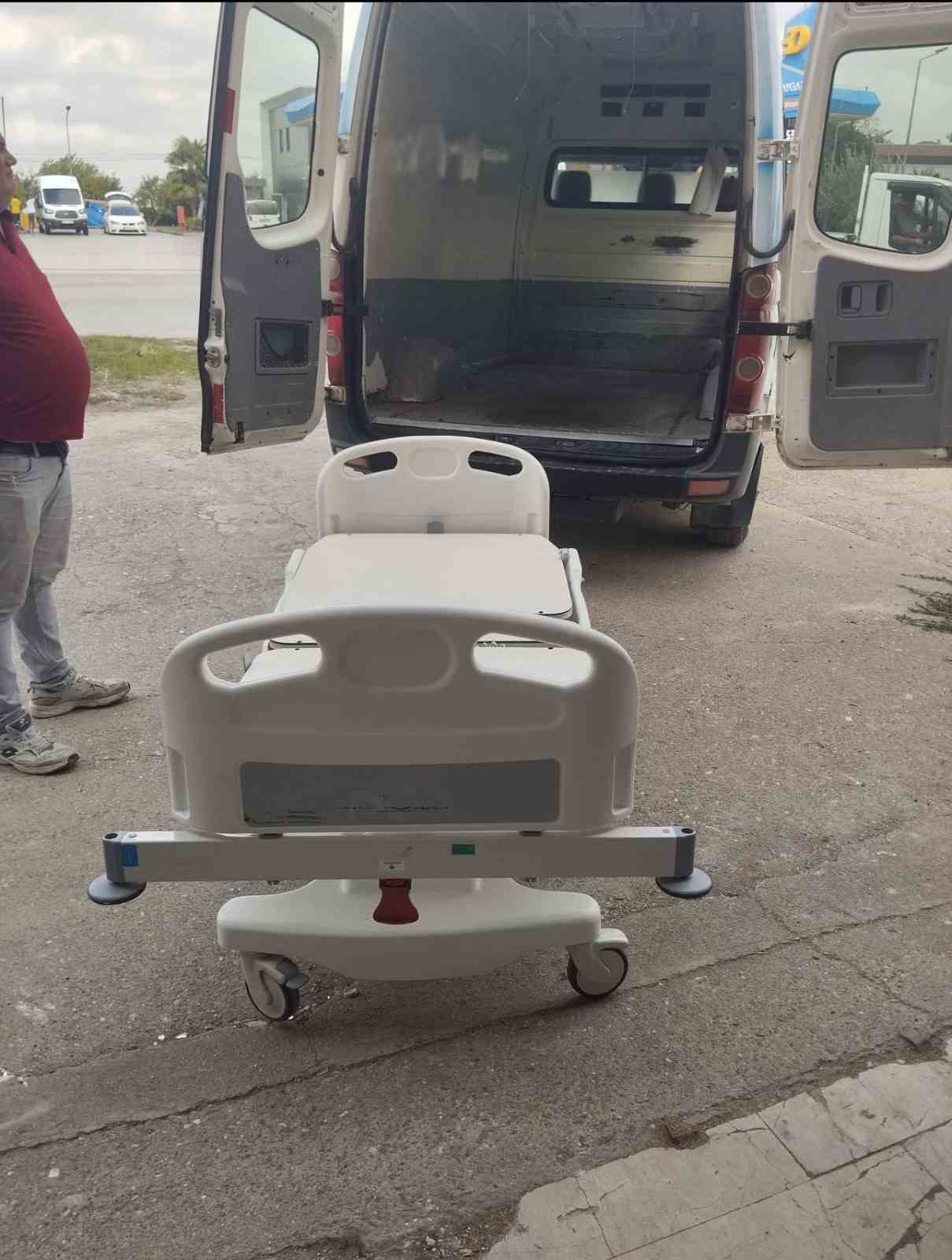 Dernekten 10 hasta yatağı desteği
