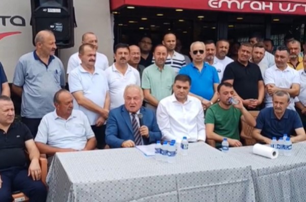 Giresun’da Samsunspor taraftarları ile yaşanan olayla gündeme gelen esnafa destek sürüyor