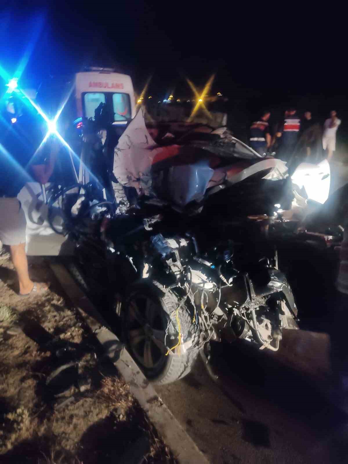 Mersin&rsquo;de iki ayrı kaza: 1 &ouml;l&uuml;, 4 yaralı
