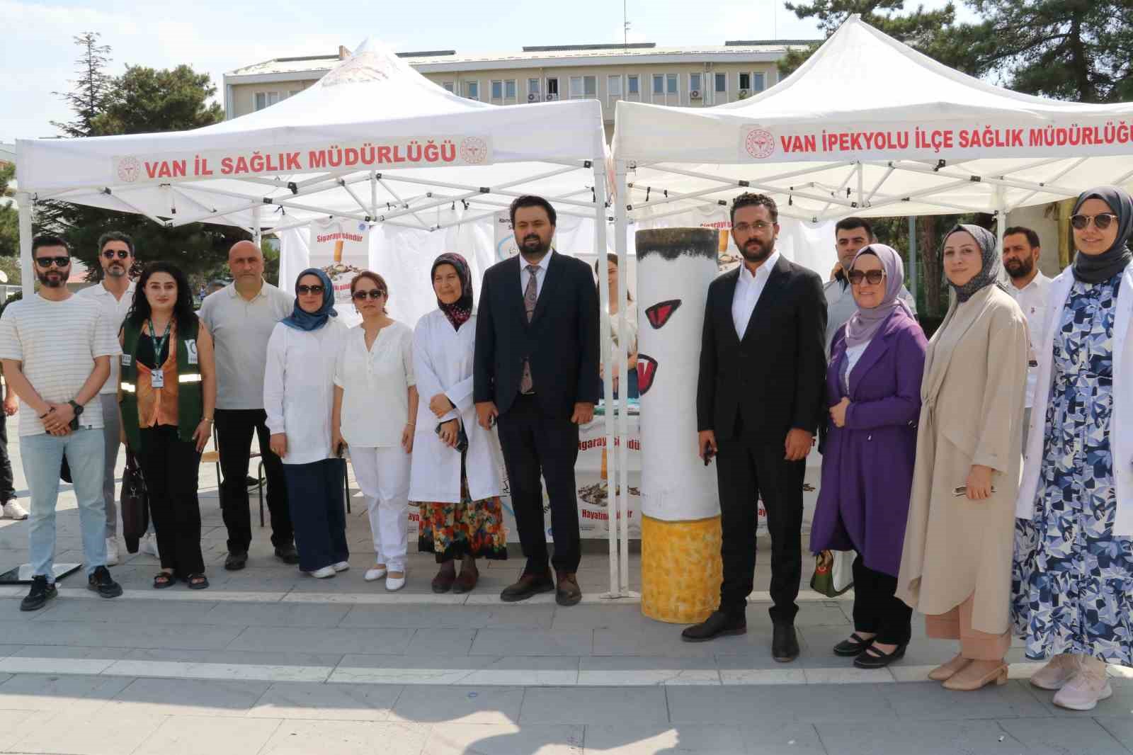 Van&rsquo;da &lsquo;Yerinde Sigara Bırakma Polikliniği&rsquo; a&ccedil;ıldı
