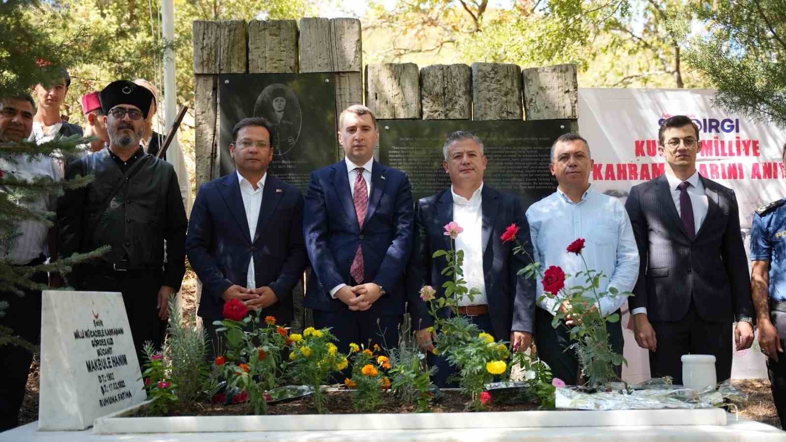 Sındırgı&rsquo;da Kuvayımilliye kahramanları dualarla anıldı
