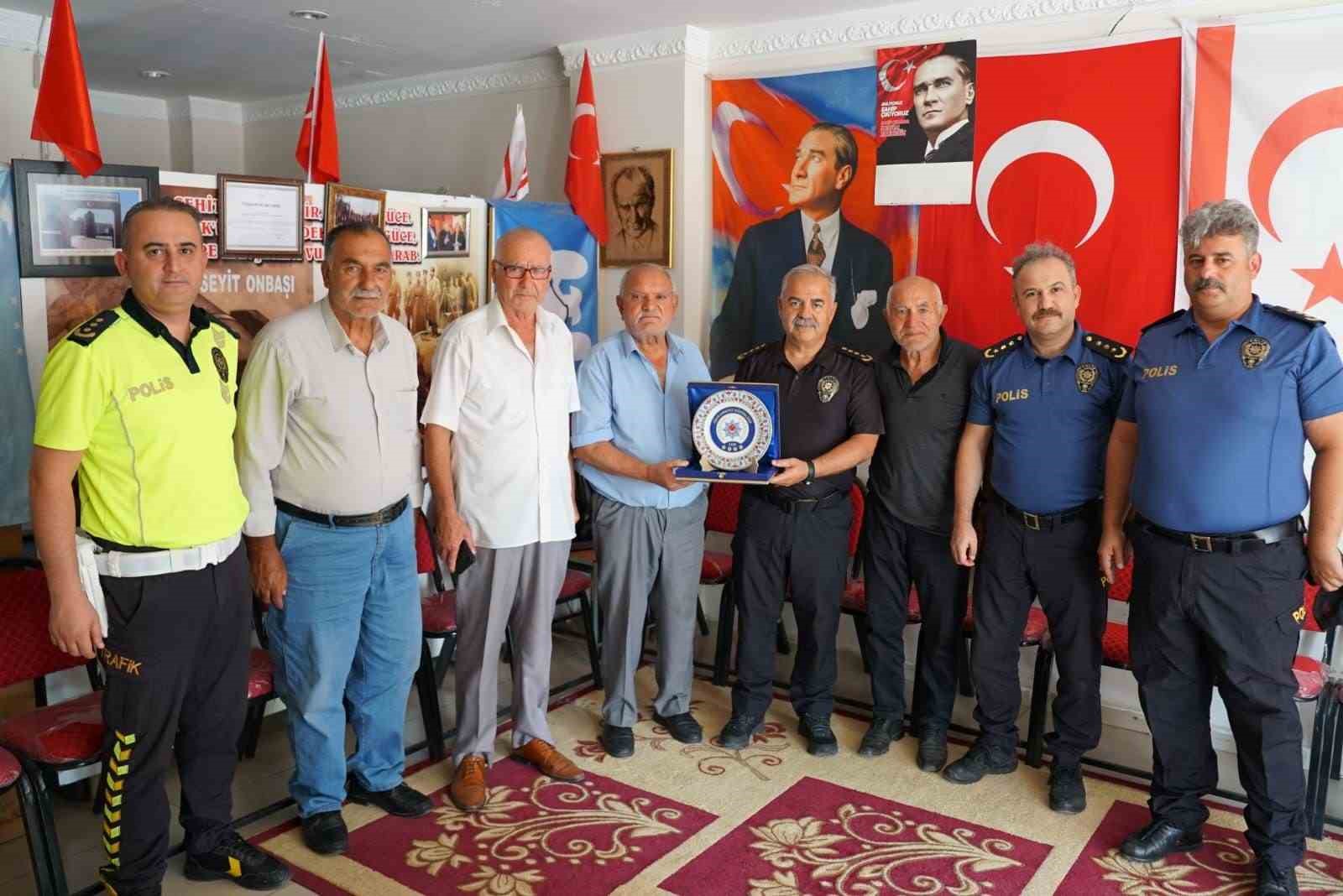 Iğdır İl Emniyet Müdürü Niyazi Turgay’dan Kıbrıs Gazilerine ziyaret