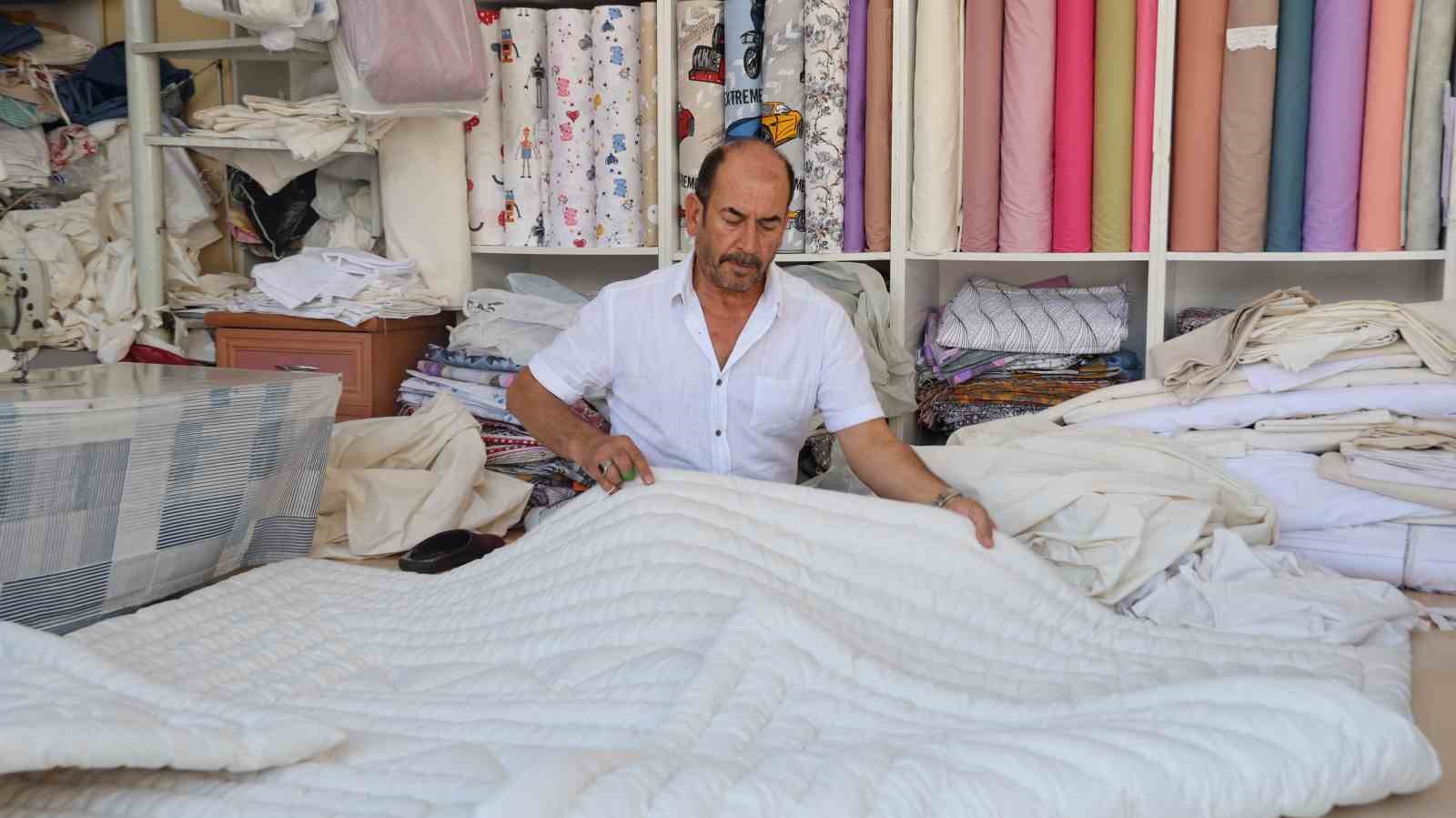 Kırşehir&rsquo;de kışlık hazırlıklar başladı: Y&uuml;n yorgan siparişleri artıyor
