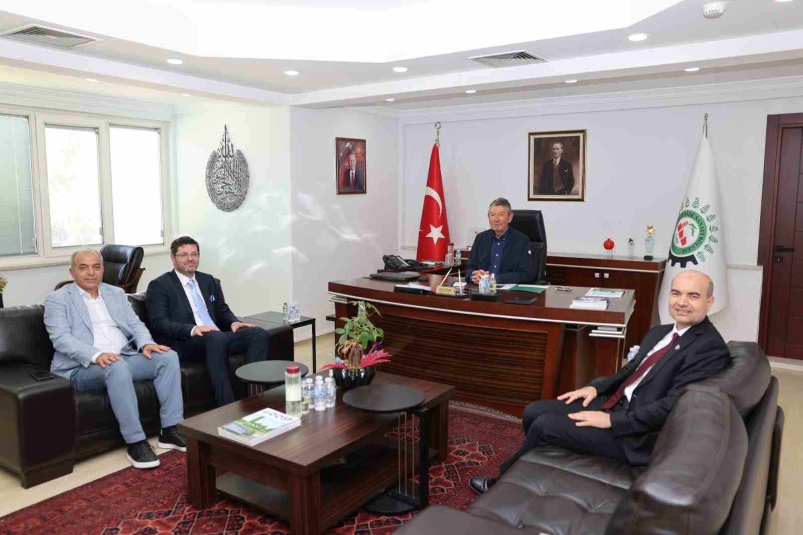 Denizli OSB ve PA&Uuml; &lsquo;Teknopark&rsquo; projesi i&ccedil;in bir araya geldi
