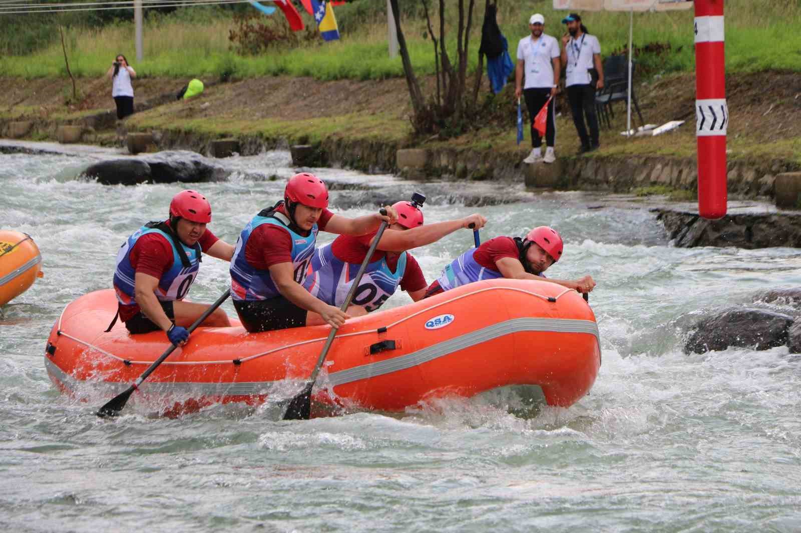 Rize’de Rafting Avrupa Kupası heyecanı yaşanıyor