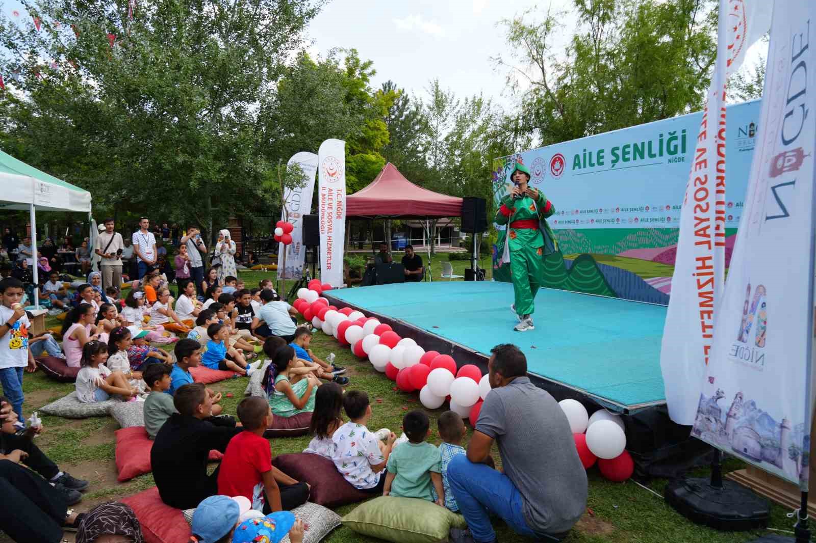 Niğde’de ’Aile Şenliği’ coşkusu