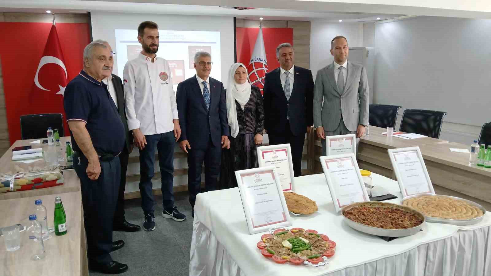 Niğde&rsquo;nin &rsquo;Sarım Burma Tatlısı&rsquo; coğrafi işaretle tescillendi
