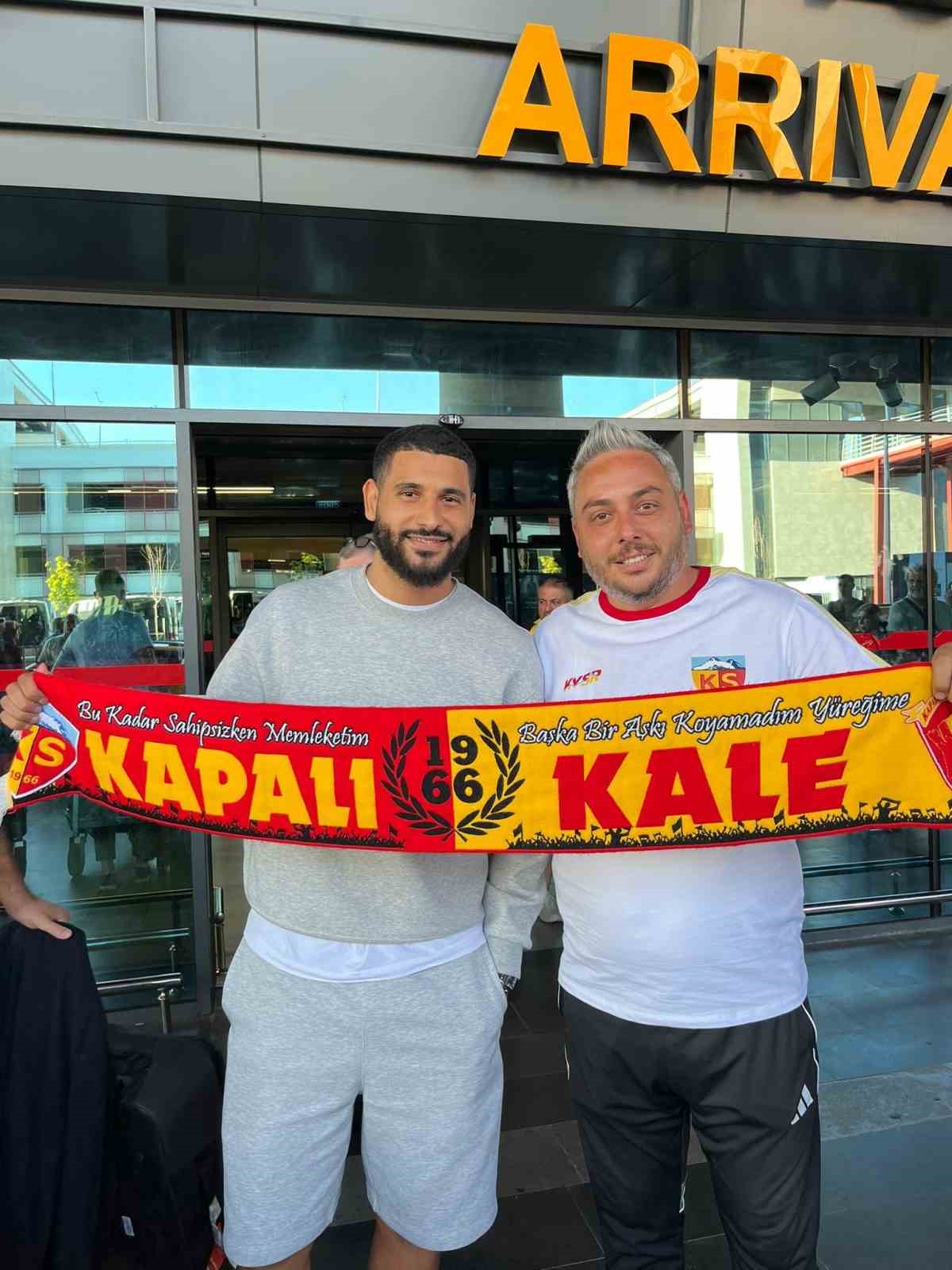 Youssef Ait Bennasser, Kayseri&rsquo;ye geldi
