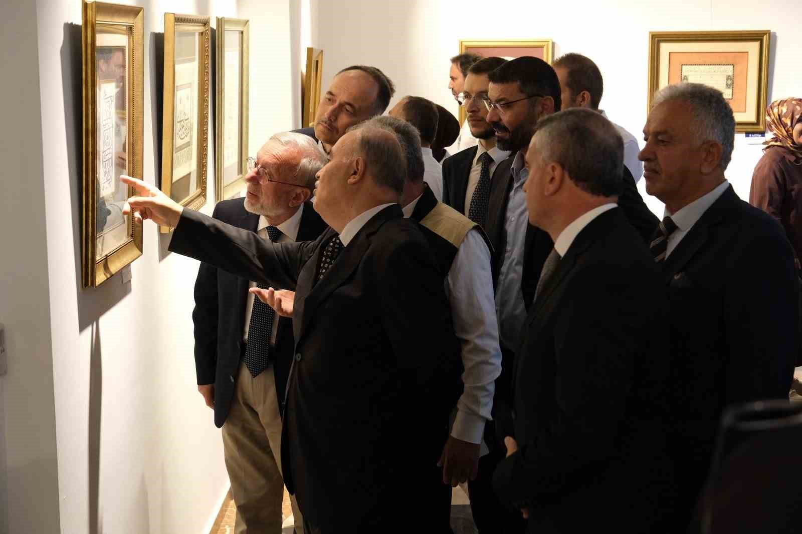 &Ccedil;orum&rsquo;da "Hattatlar İcazet Sergisi" yoğun ilgi g&ouml;rd&uuml;
