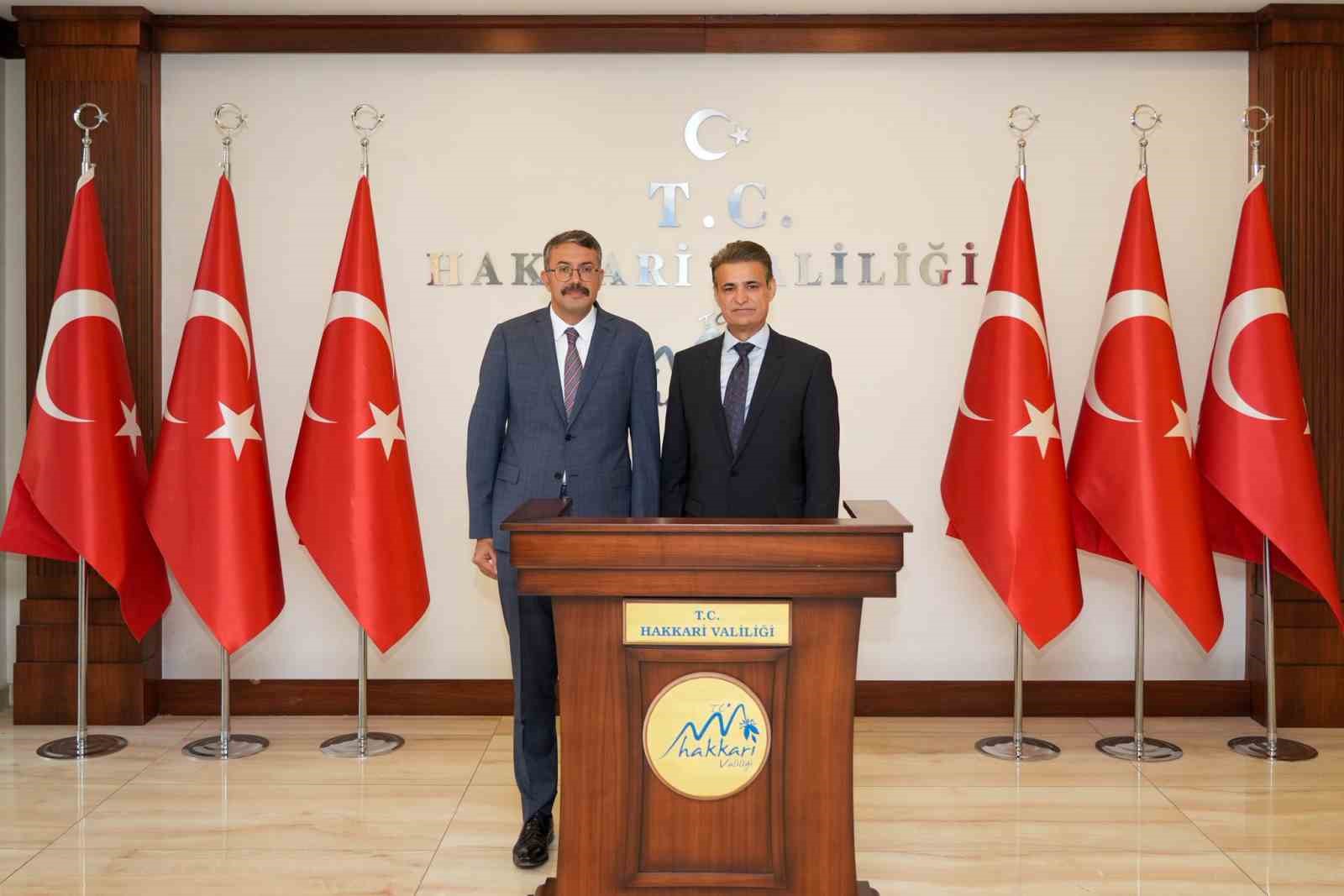 Soran Valisi Halgord Şeyh Necib’ten Hakkâri Valiliğine ziyaret