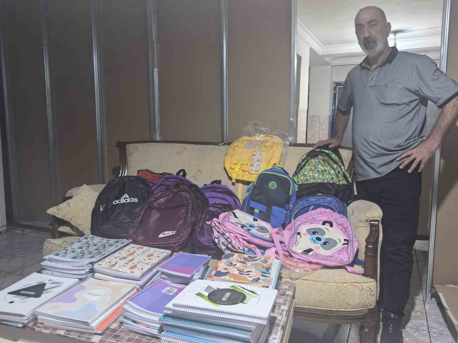 Diyarbakır’da hayırseverlerin desteğiyle öğrencilere kırtasiye malzemesi desteği