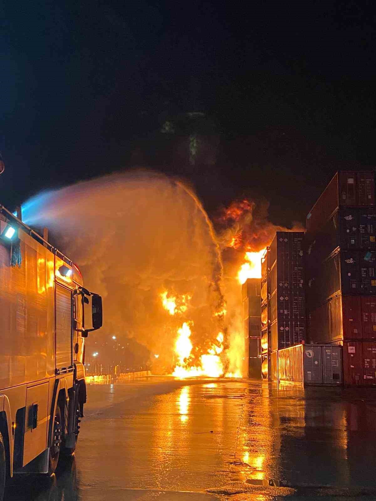 Aliağa Limanı’nda facia önlendi
