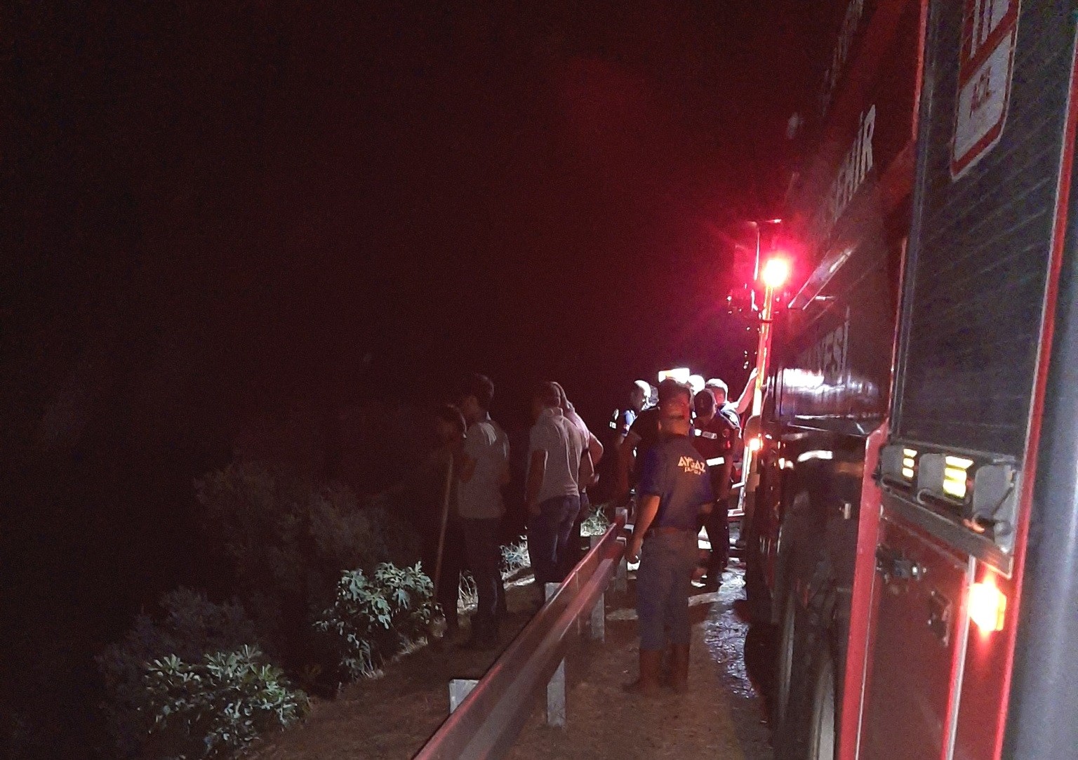 Köşk’teki zeytinlik yangını söndürüldü