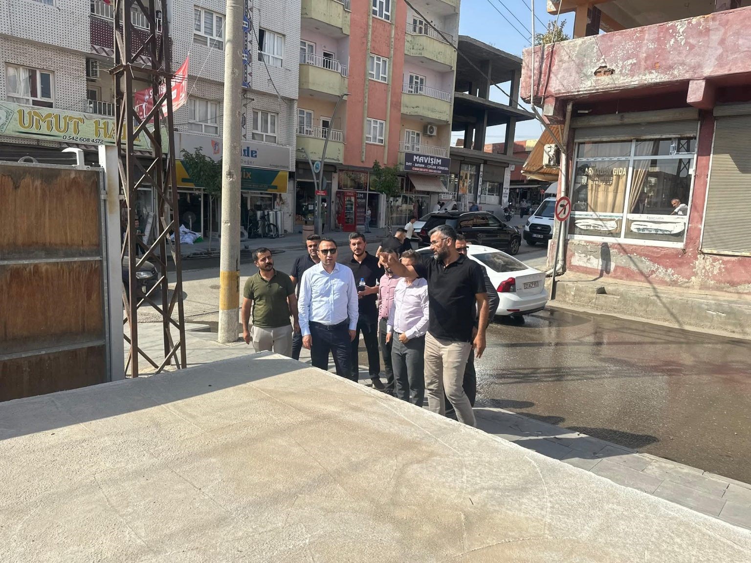 Kaymakam Partal, çalışmaları inceledi