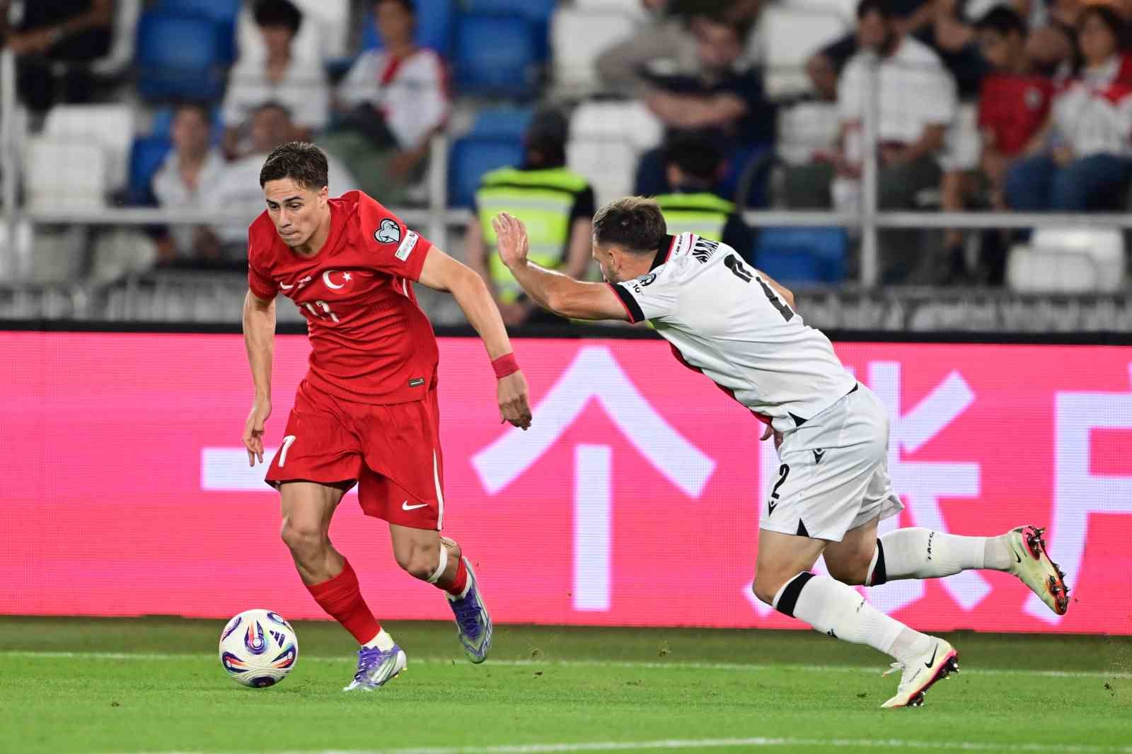2026 FIFA Dünya Kupası Avrupa Elemeleri: Gürcistan: 0 - Türkiye: 2 (İlk yarı)