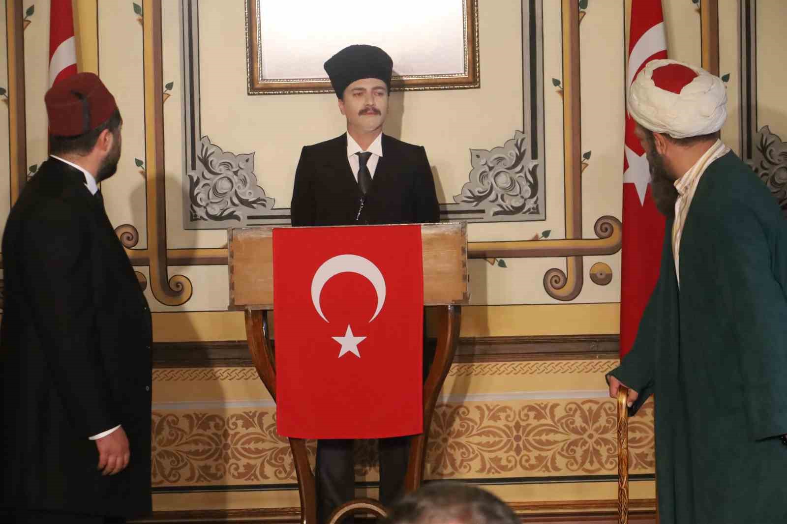 Sivas Kongresi&rsquo;nin 106. yıl d&ouml;n&uuml;m&uuml; t&ouml;renle kutlandı
