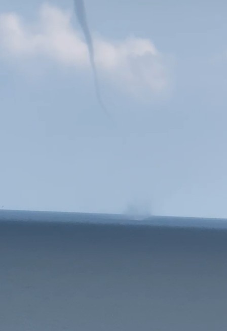 Kastamonu&rsquo;da denizde &ccedil;ıkan hortum kamerada
