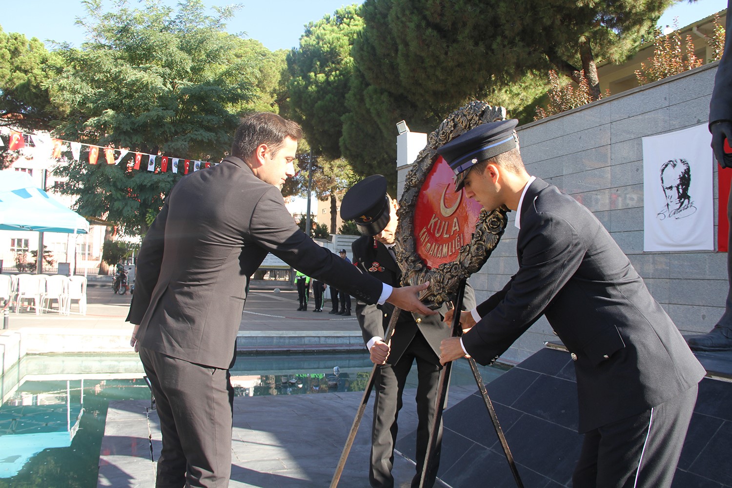 Kula’nın kurtuluşunun 103. yılı etkinlikleri başladı