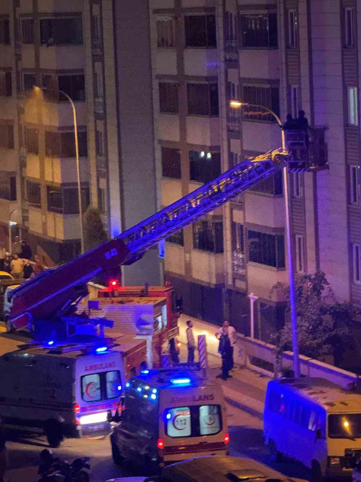 Bozüyük’te maddi hasarlı ev yangını