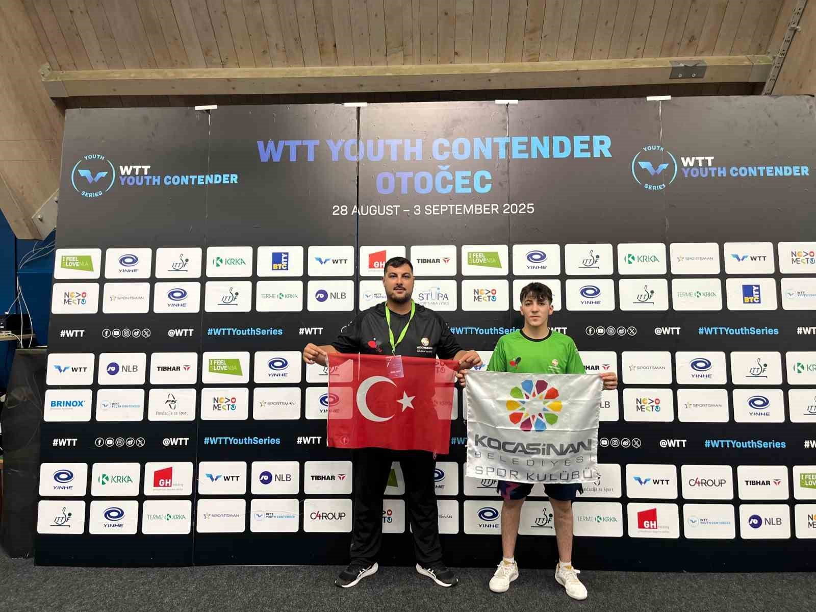 Kocasinan&rsquo;ın gururu Kenan Eren Kahraman, uluslararası arenada fırtına gibi esti
