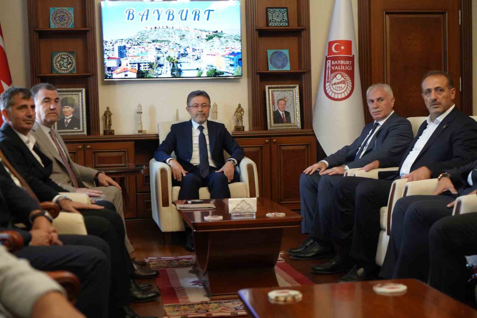 Tarım ve Orman Bakanı Yumaklı Bayburt&rsquo;ta
