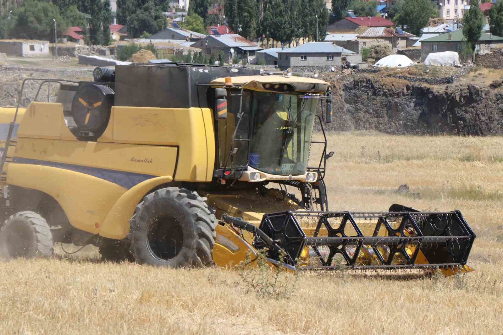 Diyadin&rsquo;de hasat mevsimi başladı
