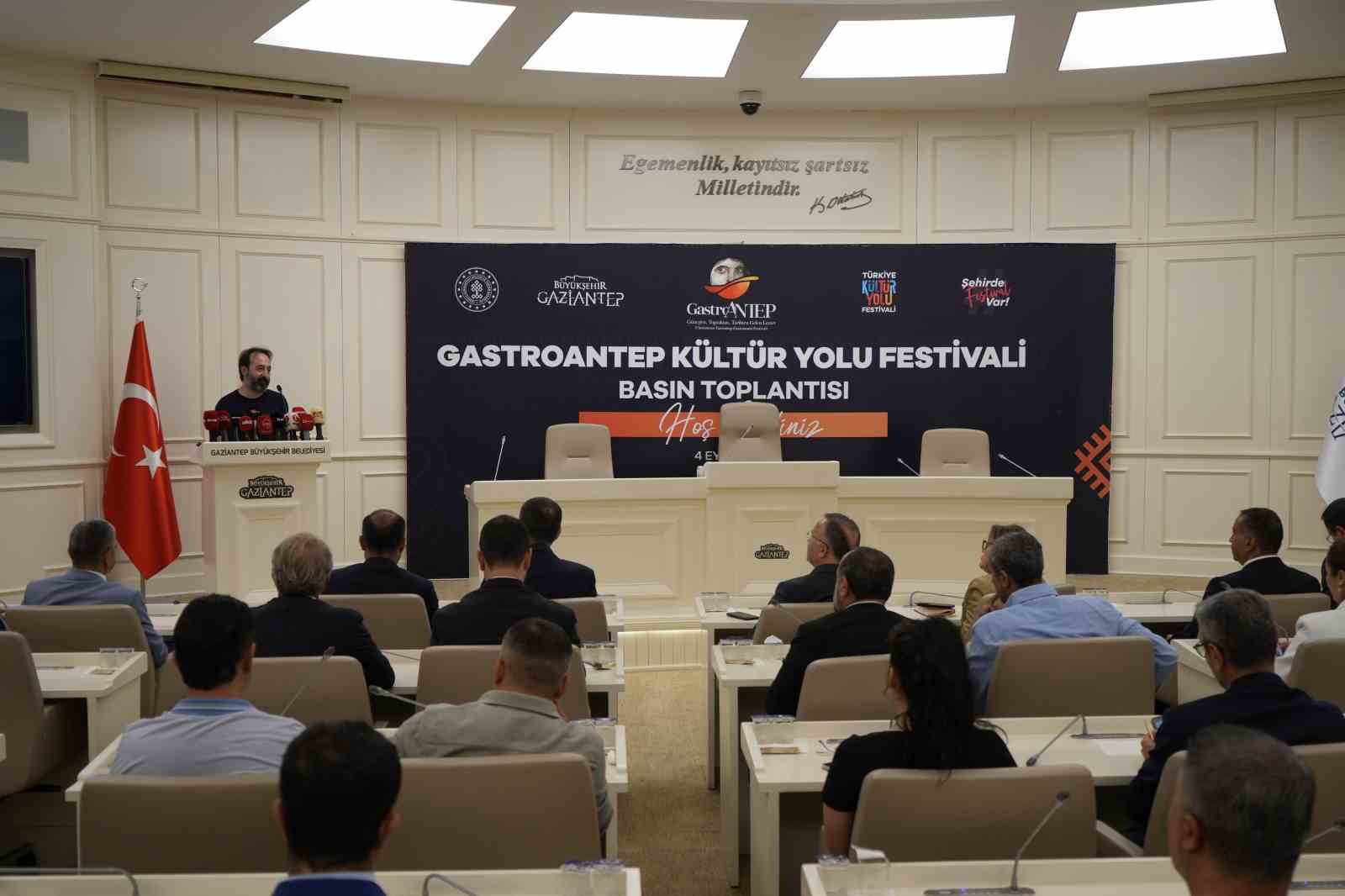 "GastroANTEP Kültür Yolu Festivali" için bilgilendirme toplantısı yapıldı