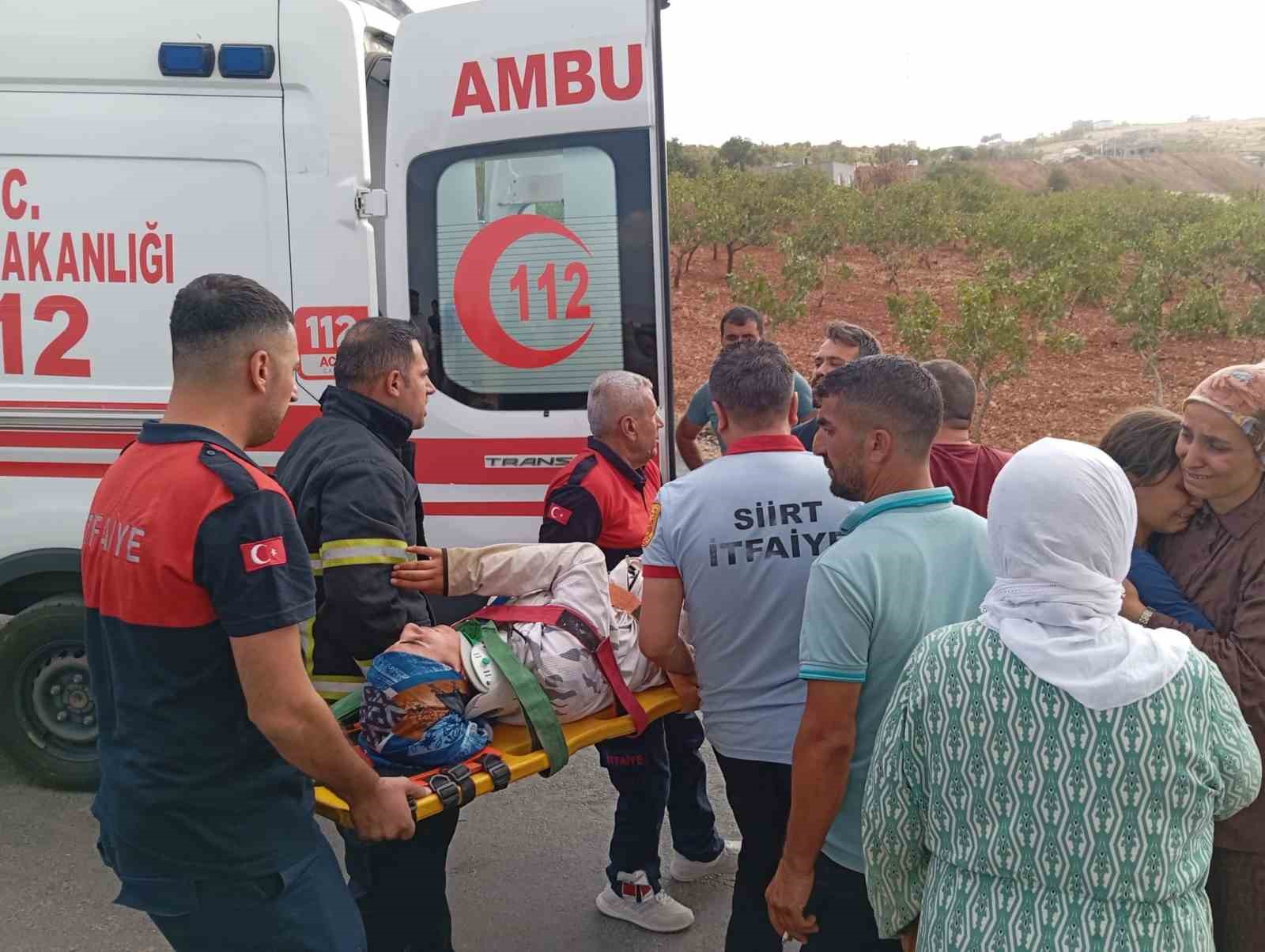 Siirt’te trafik kazası: 3 yaralı