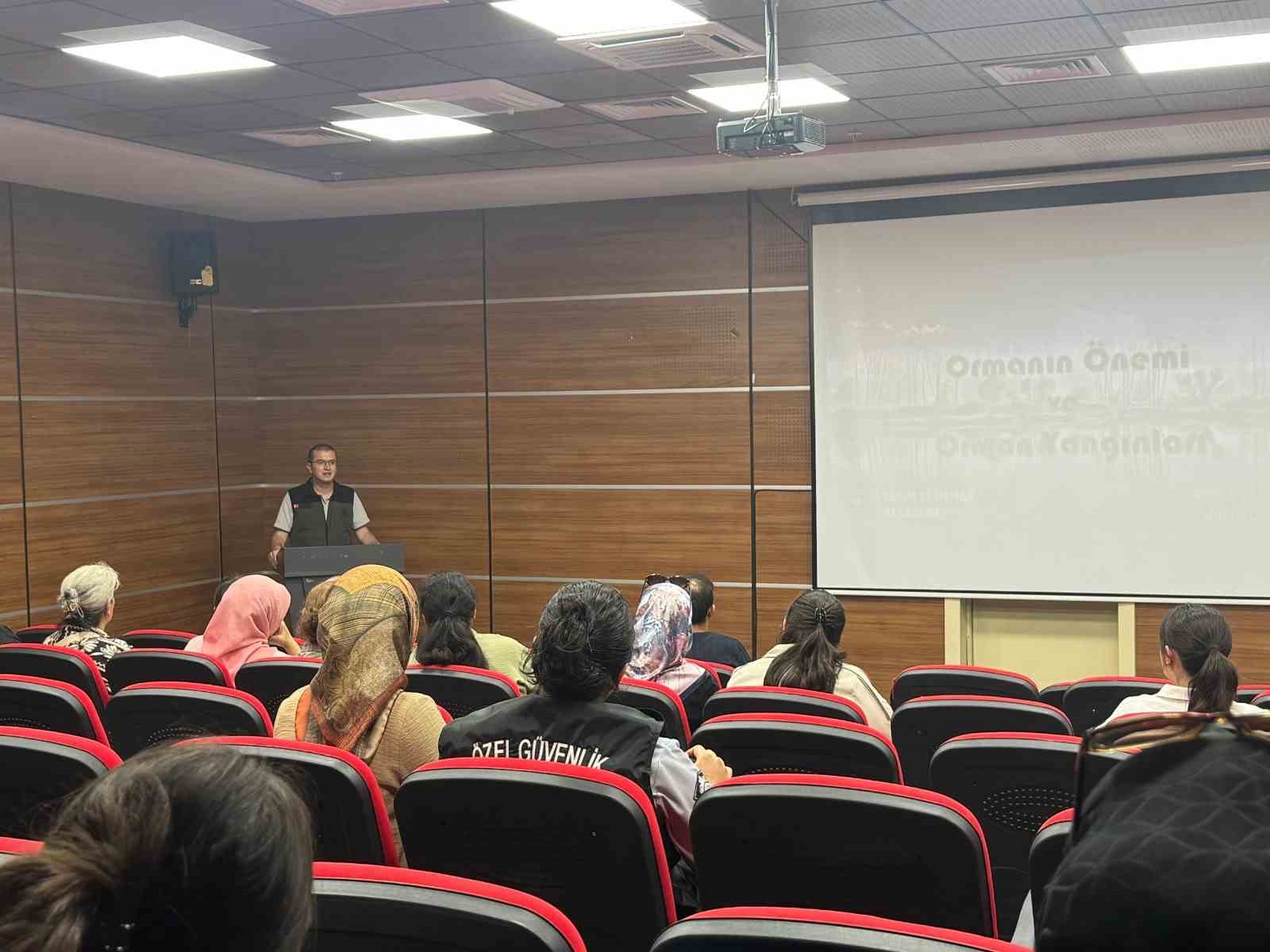 Kars’ta orman yangınları farkındalık eğitimi verildi