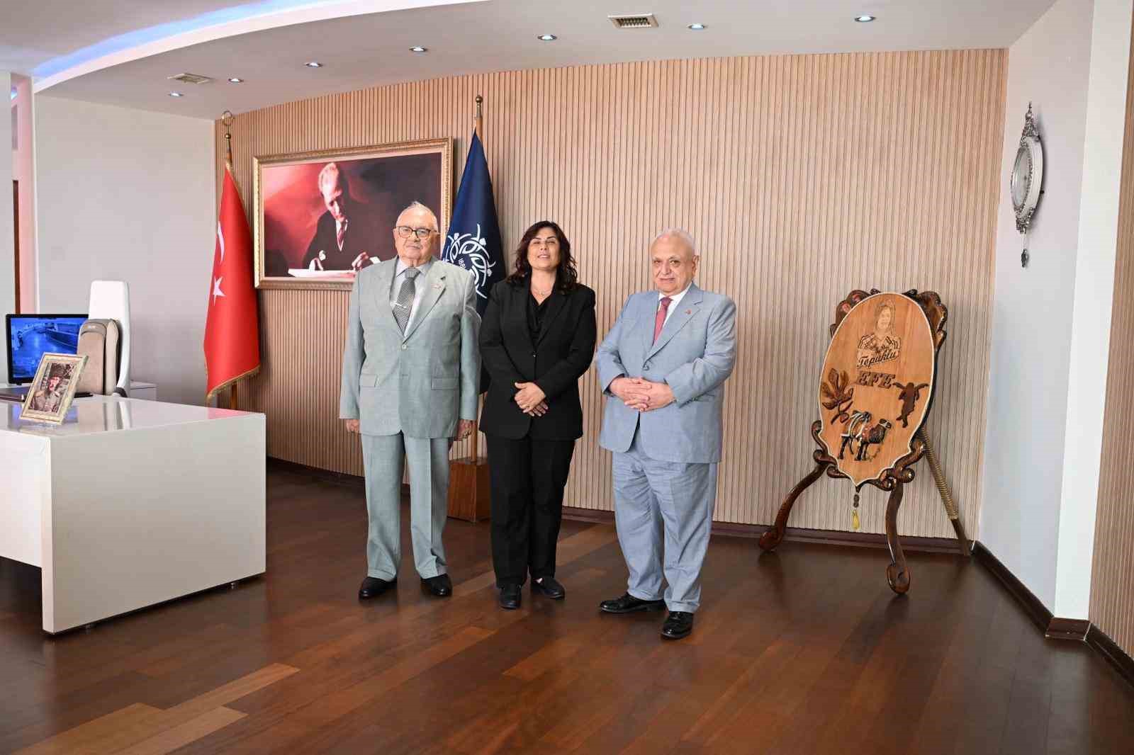 Başkan Çerçioğlu, eski bakanları ağırladı