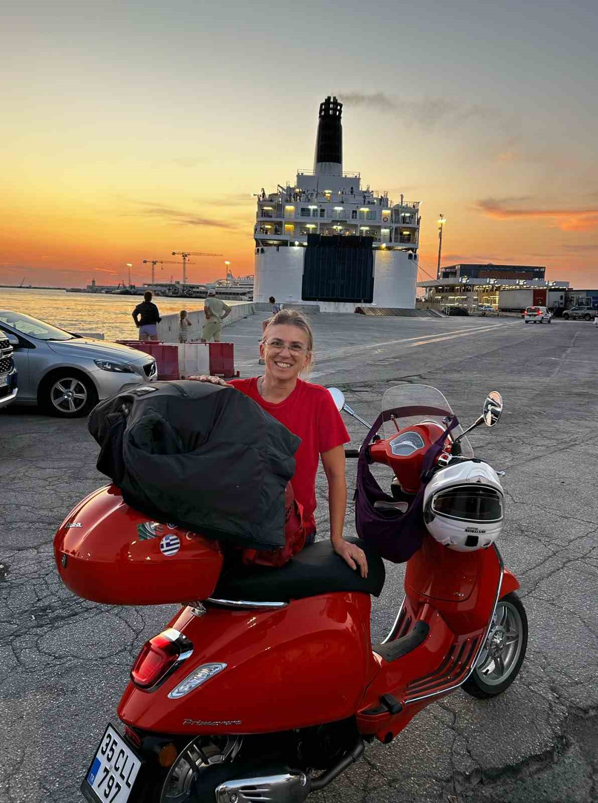 Motosikletle 60 yaşında, 60 günlük Avrupa turu