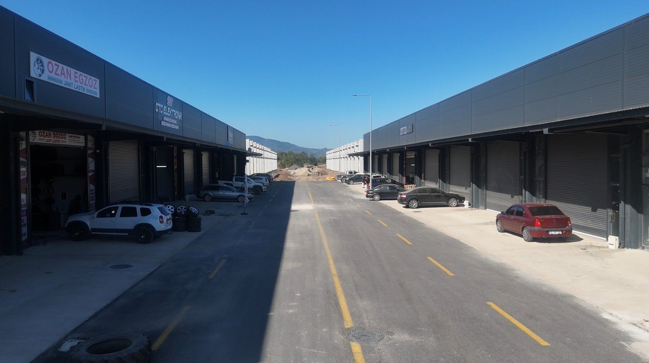 D&uuml;zce&rsquo;de sanayi esnafı rahat &ccedil;alışma ortamına kavuştu
