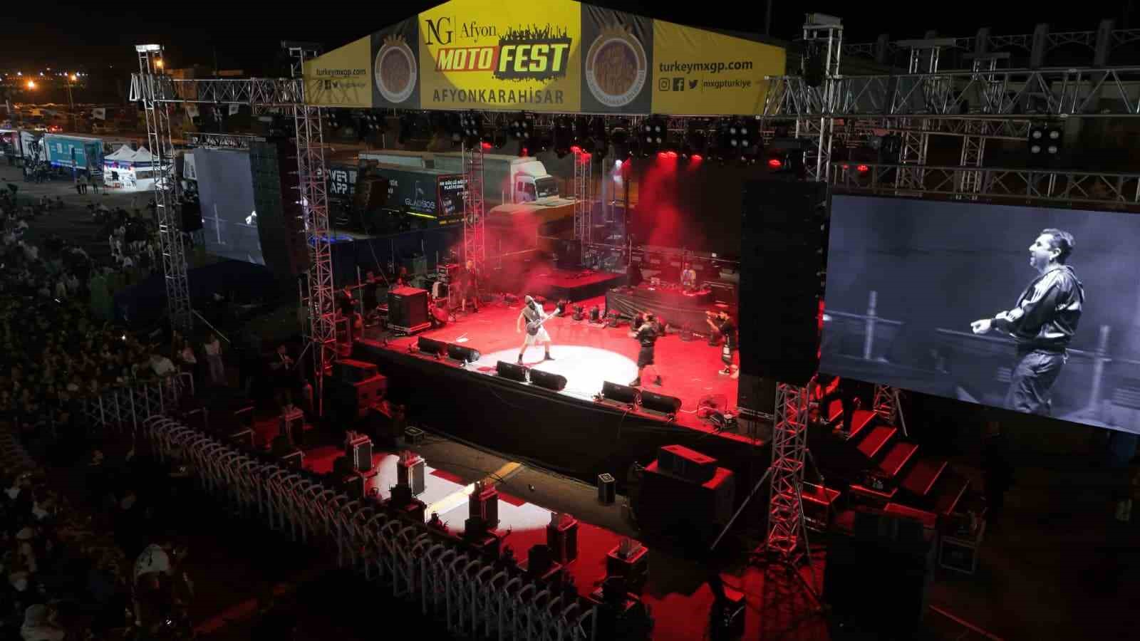 Motofest’te katılımcılara doyumsuz müzik ziyafeti
