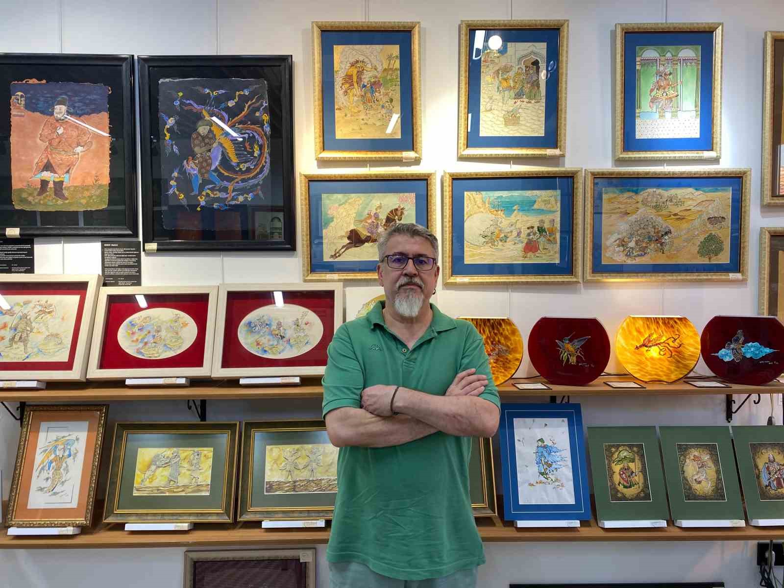 13 yıllık minyatür ustalığını İstanbul’dan Eskişehir’e taşıdı