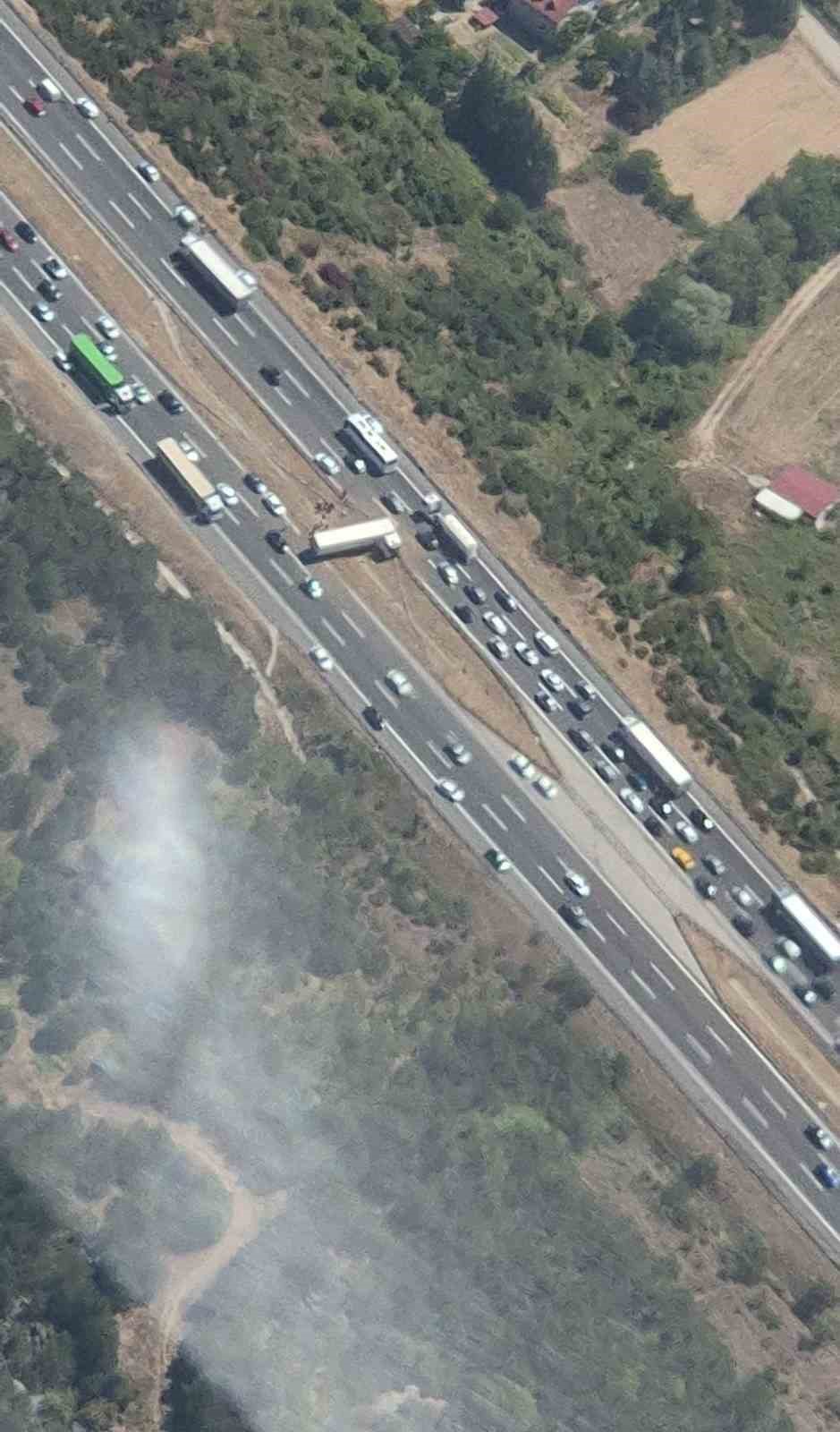 Bolu semalarında &rsquo;cayrokopter&rsquo;li takip: 120 bin lira ceza
