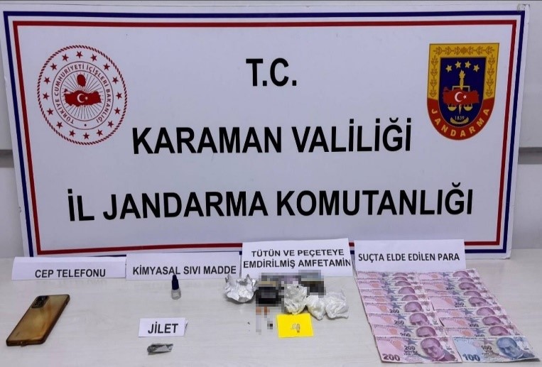 Karaman&rsquo;da jandarmanın yakaladığı 2 kişi tutuklandı
