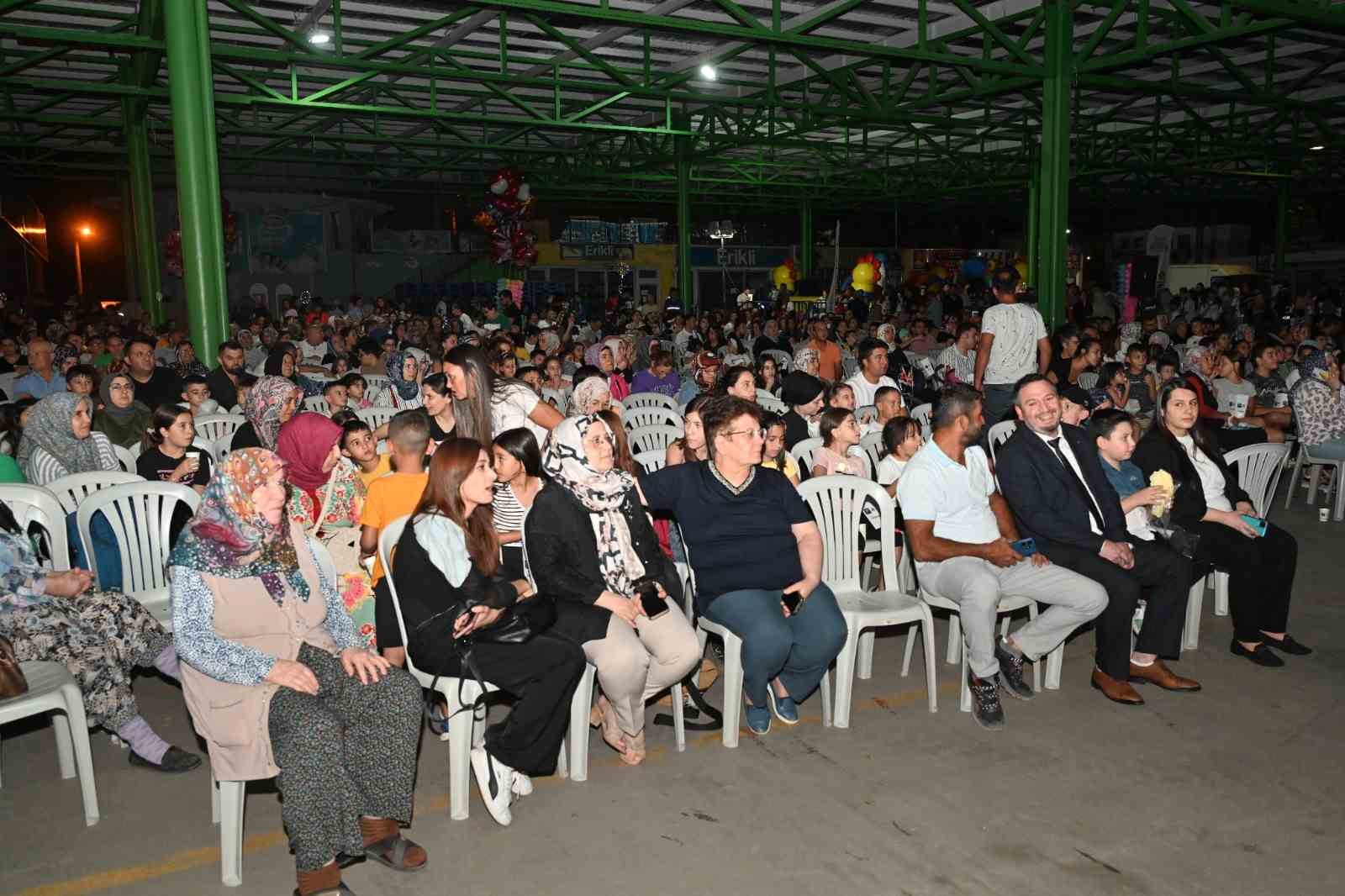 Halıkent’te yaz akşamı sinema keyfi