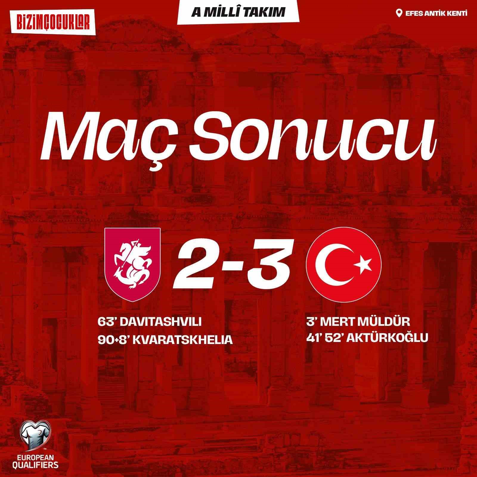 Türkiye’nin tarihi güzellikleri milli takım paylaşımlarında