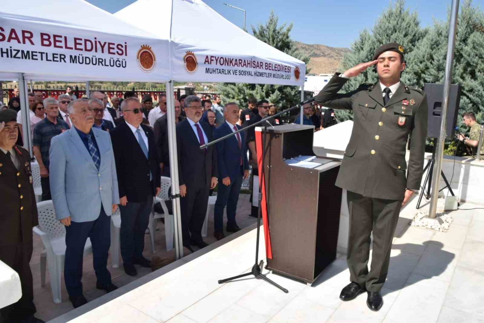 Mühimmat deposu patlaması şehitleri yad edildi