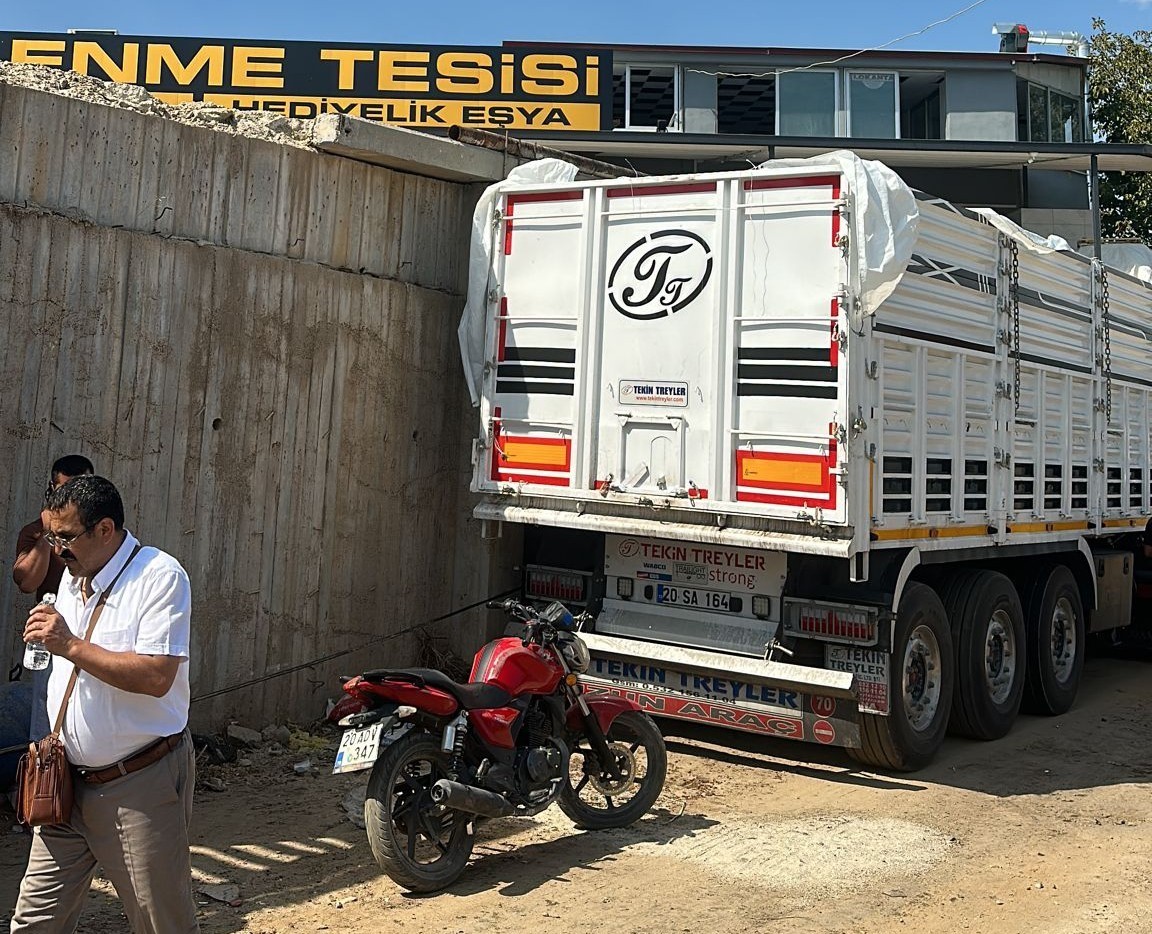 Üzüm yüklemeye geldi, yaşamını yitirdi