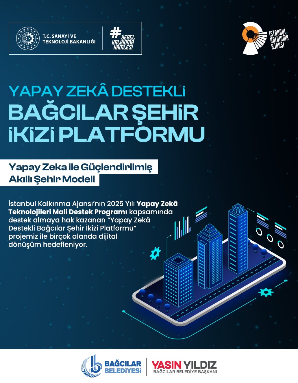 Bağcılar Belediyesi’nin projesi yüzde 90 oranında destek kazandı