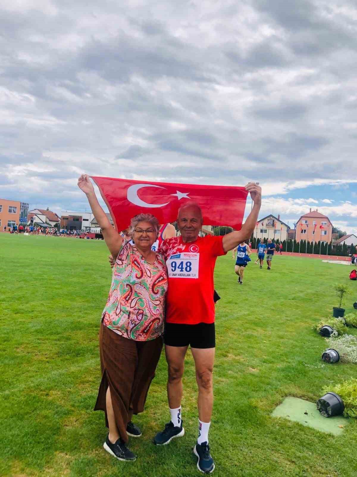 Urlalı gaziden tarihi başarı