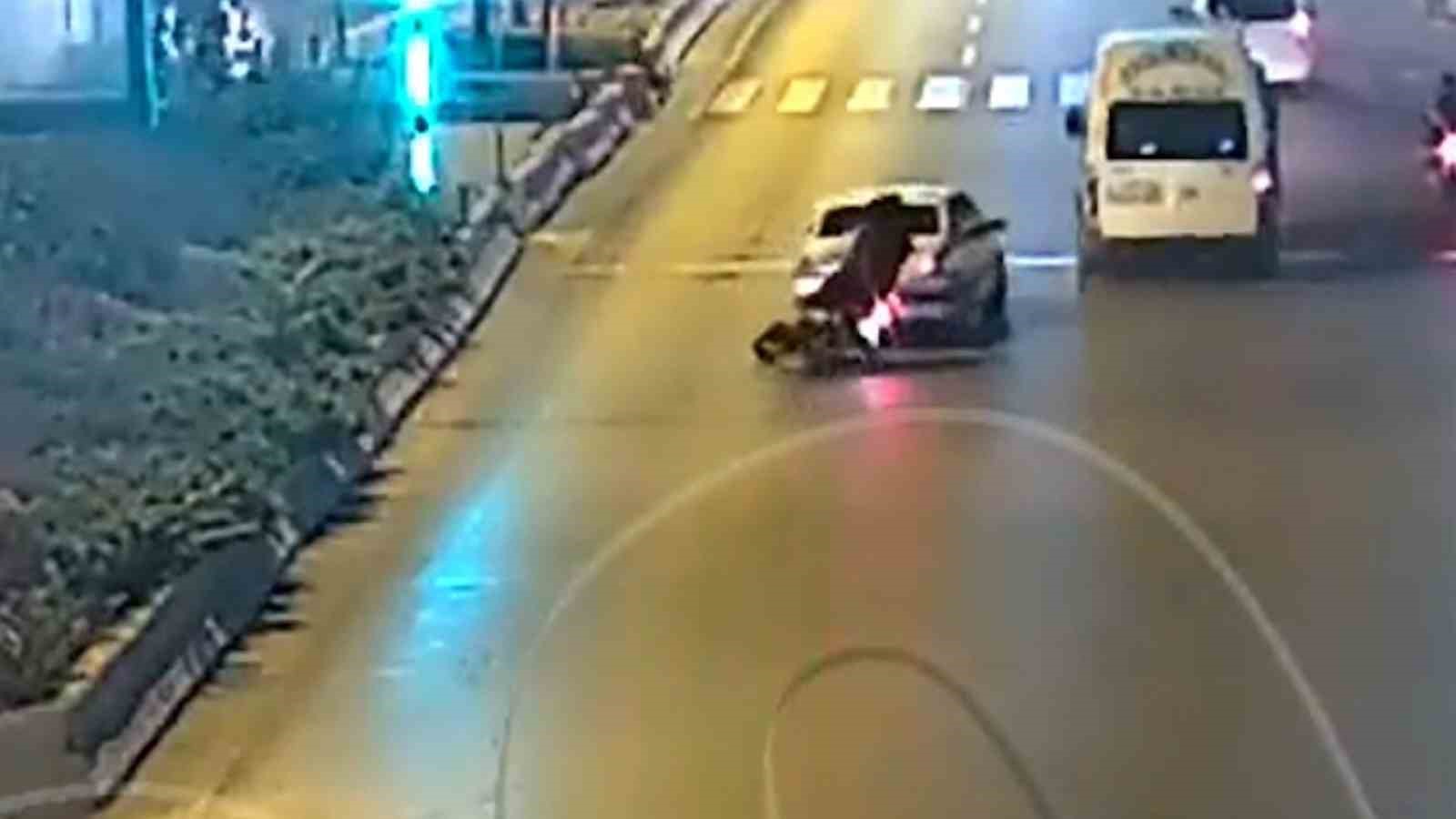 Kırıkkale’de trafik kazaları KGYS kameralarına yansıdı