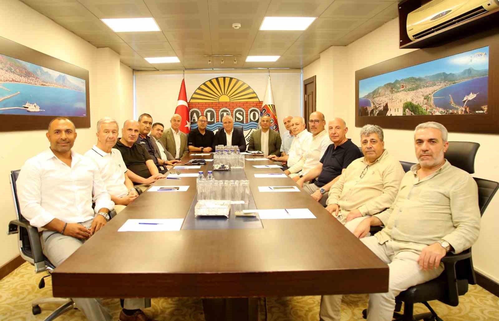 ALTSO&rsquo;da master plan &ccedil;alışmaları devam ediyor
