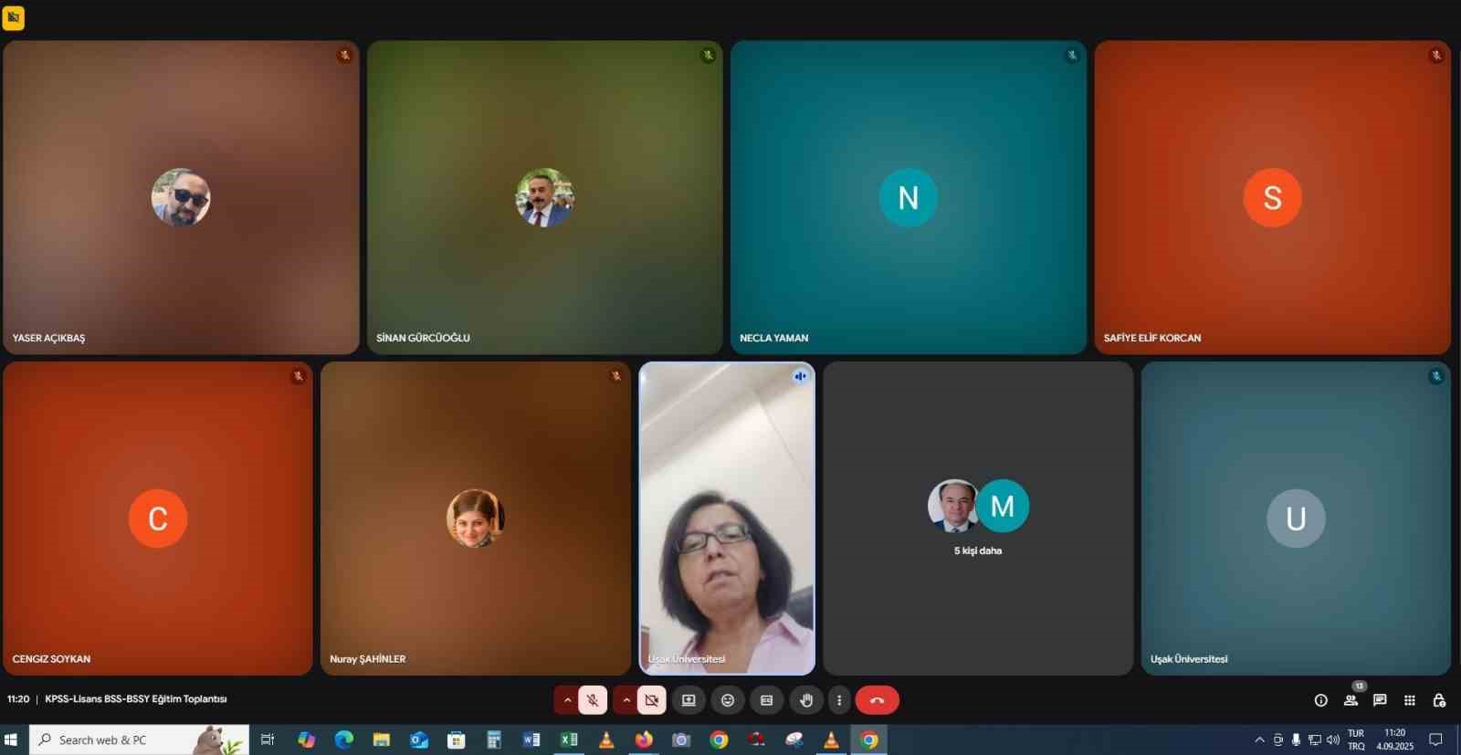 Uşak’ta KPSS Lisans Sınav Koordinasyon Kurulu toplantısı gerçekleşti