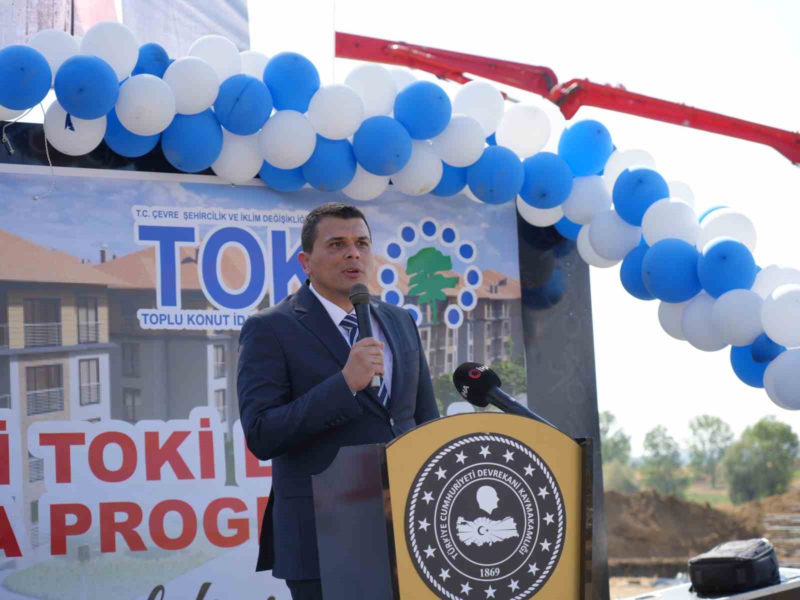 Kastamonu’da inşa edilecek 80 TOKİ konutunun temeli atıldı