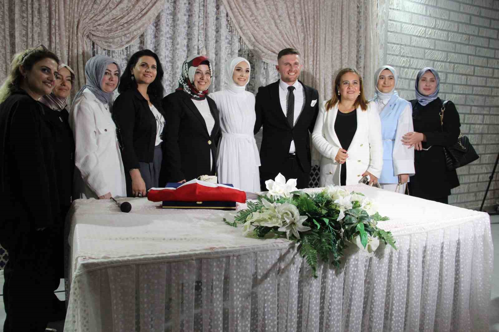 Bakan Göktaş, Çorum’da nikah şahidi oldu