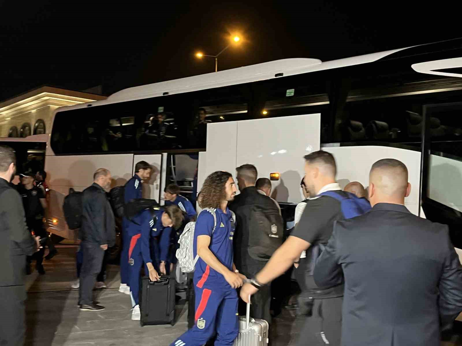 İspanya Milli Takımı, Konya’ya geldi